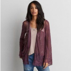American Eagle Lace Kimono